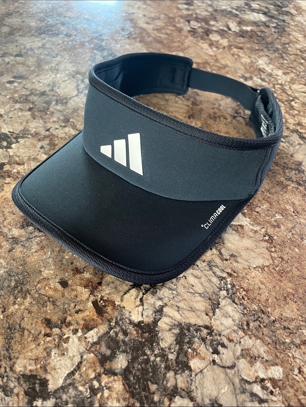Adidas Black Women’s ClimaCool Sports Visor Golf Superlite 3 Performance Hat